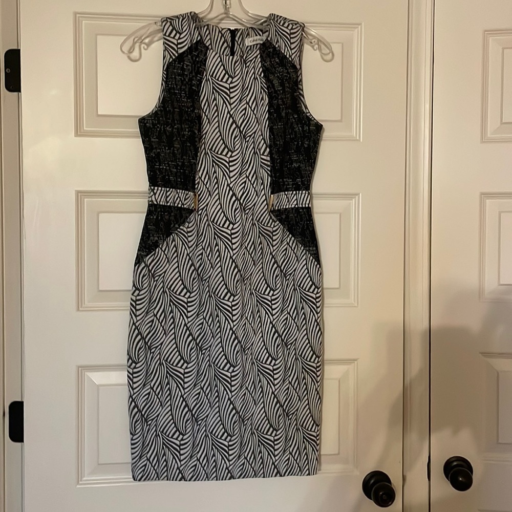 Calvin Klein Wavy Business Professional Dress